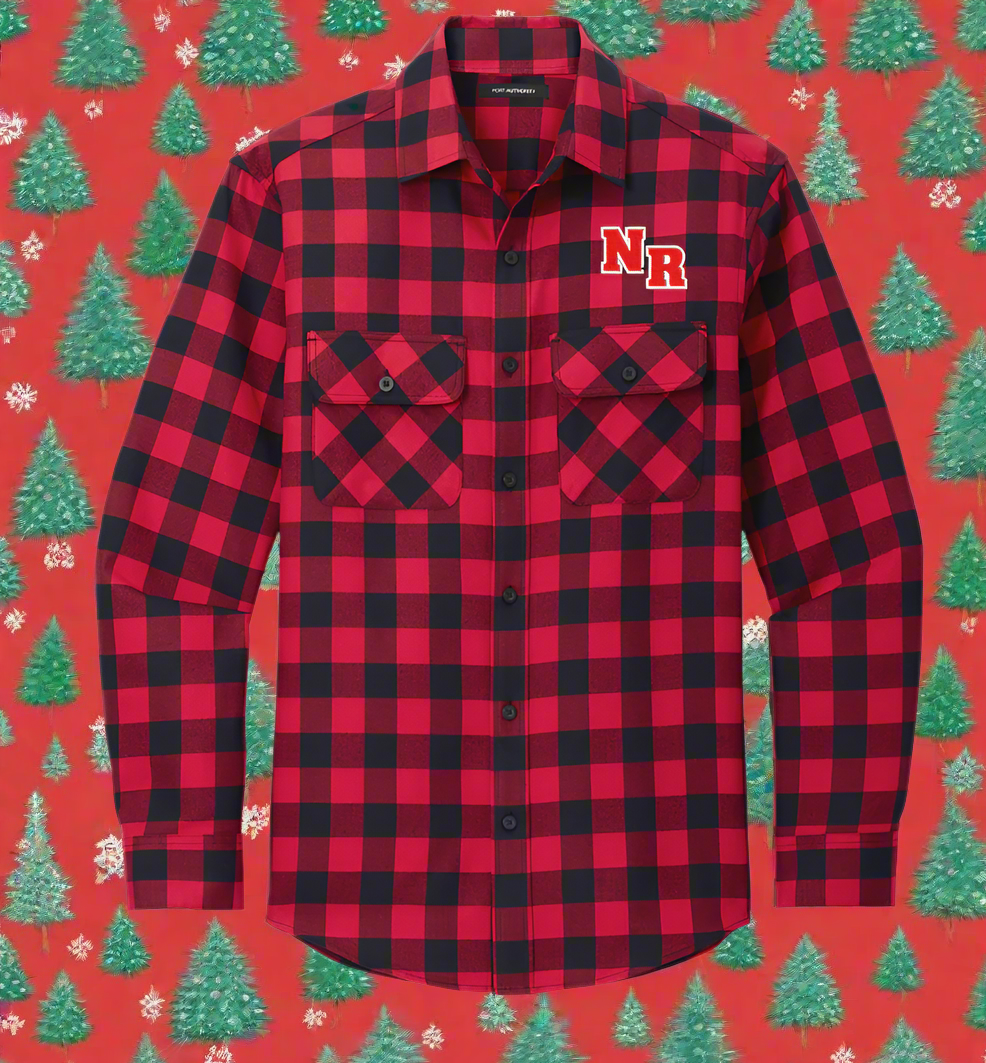 NR Men's Plaid Flannel Shirt