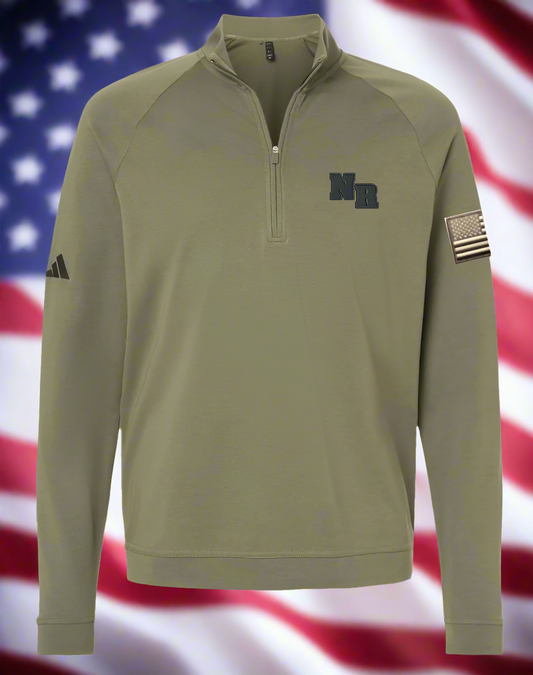 NR Military Adidas Quarter-Zip Pullover