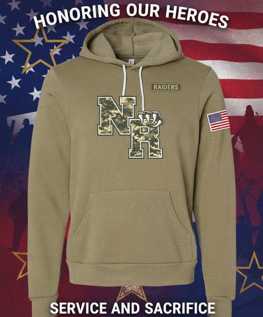 NR Military 26 Sponge Fleece Hooded Sweatshirt